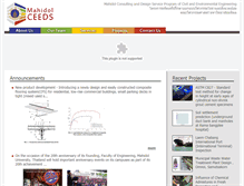 Tablet Screenshot of mahidolceeds.com